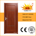 Puerta compuesta plástica de madera del PVC con mejores ventas (SC-P182)